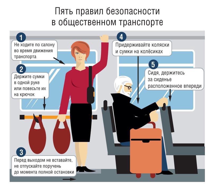 Пять правил пассажира автобуса